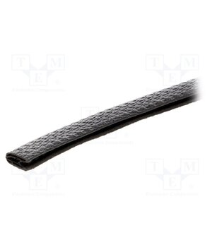 087EPE01911 Hole and edge shield; PVC; L: 10m; black; H: 9mm; W: 6mm; industrial __pRbDnnymX7k4-s2Q4XQmCSOj5JI5VXt9YY_DOZymw