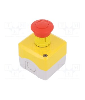 XALK178G Control cassette; Harmony XB5; No.of butt: 1; mushroom; IP66 SQQmZZNVlqIvXETsl-Bo5iGtOrtRqlx6JHVc65ExDgg