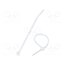 7TCG009450R0186 Cable tie; L: 92mm; W: 2.3mm; polyamide 4MsGDiZ2B4_d9k3huwxcbPVvugwCukBhrOnmCRIFcJA