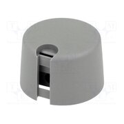 A1024638 Knob; with pointer; plastic; Øshaft: 6.35mm; Ø24x16mm; grey; A10 81wcnJnuAR6TlisVCa3CR0Tbuu5x2N5StlNOWxSy_ug