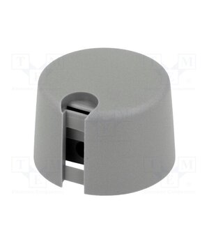 A1024638 Knob; with pointer; plastic; Øshaft: 6.35mm; Ø24x16mm; grey; A10 81wcnJnuAR6TlisVCa3CR0Tbuu5x2N5StlNOWxSy_ug