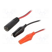 CABLE-1/CL Transition: adapter; Out: insulated crocodile clip; 0.3m OL_RSeN8SLOU-S_xVVG5sjLuvFp9D3rBBtRxY8awhE8