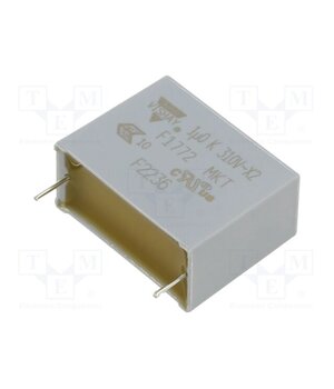 F17725102000 Capacitor: polyester; 1uF; 630VDC; 310VAC; 27.5mm; ±10%; THT bAdBKsKSsuKR2vD2KTyVHRpK2PYz09kGEJb4c1nfFFc