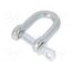 SK.5 Dee shackle; steel; for rope; zinc; 5mm HNH5wN4zpgMoNZlf8p8R1CYZ7u40ylvqsrV7WgmqieA