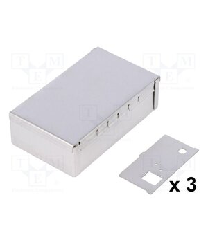 372.16 Enclosure: shielding; X: 50mm; Y: 83mm; Z: 26mm; steel YSPdolF_m_Xq3iLkskoOWHCAKTV2zf9kz4AqQ9VSqcE