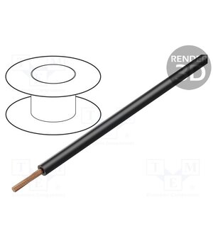 60.7180-21 Wire; FlexiPlast-E; 1x0.5mm2; stranded; Cu; black; 500V; 10A; 100m NRm6xfrDrMYI47MagU4VSr58fM2qqDDJnDwSanOOcSw