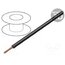 60.7180-21 Wire; FlexiPlast-E; 1x0.5mm2; stranded; Cu; black; 500V; 10A; 100m NRm6xfrDrMYI47MagU4VSr58fM2qqDDJnDwSanOOcSw