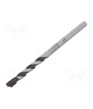0018800500100 Drill bit; for concrete; Ø: 5mm; Ø: 3/16"; L: 85mm; metal; blister 032hRPcgZH9EmMO6Y17zQbdnswj7V6WmCcXPyOykY2k