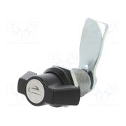 2.PM30.002-30 Lock; zinc and aluminium alloy; 30mm; black finish; Kit: key x2 mAV6irzLA9D5St8kh9cs9pxG3BJ3Zs5AwBgnL--cj5U