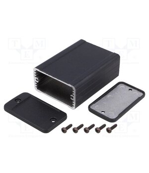 1457C801EBK Enclosure: shielding; X: 59mm; Y: 80mm; Z: 31mm; aluminium; black k9yEVVjvHvbKSODd4Lo9jMhyMpmu86-4Cbt0Nwp4s4o