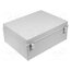 CAB PC 504020 G Enclosure: wall mounting; X: 500mm; Y: 400mm; Z: 200mm; CAB; grey vWrClciGgMkPczctmdnUOnZZVZKFUDSL2NGy0TrHxME