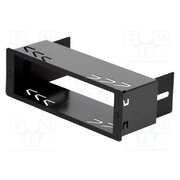 PCB.TYP.13 Mounting half frame for CB radio; Yosan; with center hole cBiuGcyKmBSC984o3Et7X7ryD2hGeG3mSpXkkipnd70