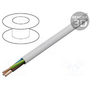 YDY-3X1 Wire; YDY; 3G1mm2; round; wire; Cu; PVC; white; 450V,750V; 100m JBRZPWUqgm-jnxLnvZXP37Irsvv9U-dxPsyk3dka4V0