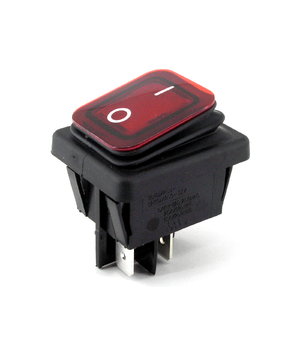 ROCKER SWITCH 16A/250V ar sarkanu apgaismojumu, hermētisks IP65, 2x ON-OFF

 CPR461H.jpg