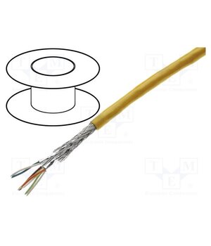 09456000630 Wire; S/FTP; 4x2x26AWG; industrial Ethernet; 6a; stranded; Cu; PUR YtLIH7J9fmqJk5C8ozPPNgueG7Ms5HgMYiX8xFX9Qqo