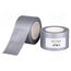 DC7550 Tape: duct; W: 75mm; L: 50m; Thk: 0.17mm; silver; max.75°C; 0.8N/mm dd6wSeofU8fz-09ZWLVna9KzDj7oBE2y04Yebpb-3Kg