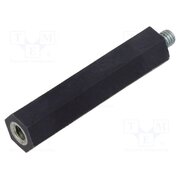 QSCP060M6 Insulating sleeve; Int.thread: M6; L: 60mm; UL94V-0; polyester F2WdaGbPh50pkDvtg2QeyA0Gww6amlbGshdrcZ5xtXc
