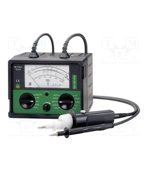 METRISO 1000 Meter: insulation resistance; analogue; R range: 0÷4Ω; VAC: 0÷1kV 3ymE7msxJ0nw4dFmJZOvMXR2TV2fV22rM6BWMfv85jc