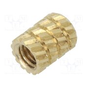 11M2.5 Threaded insert; brass; without coating; M2,5; L: 5.9mm 9w82bgY-HPwJ7LBIWXa15P5BDMwPTFMV9B72OwC9qDM