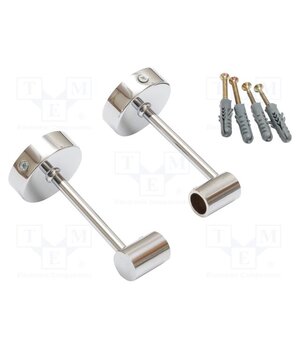 F7009703 Holder; chromium plated; 200mm; 2pcs; brass,steel; PEN12 _MK6fcv9TRQtRckHOVvgpnMfqM1mu13nJ7VmQMlg_aE