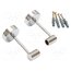 F7009703 Holder; chromium plated; 200mm; 2pcs; brass,steel; PEN12 _MK6fcv9TRQtRckHOVvgpnMfqM1mu13nJ7VmQMlg_aE