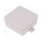34591201 Enclosure: junction box; X: 85mm; Y: 85mm; Z: 37mm; polypropylene PP jyowPnAqcFt9JBmDtbJ83CLiuyQU0E56Bx0jqkCPd8s