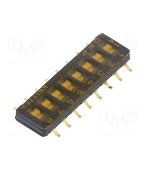 SMS 508 Switch: DIP-SWITCH; OFF-ON; 0.1A/50VDC; Pos: 2; SMD; -40÷105°C; 50mΩ b1K-Y2CW99bFMIVTNgZAfXjL31p0ygS5O5svOOhoxZE