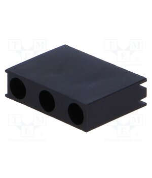 FIX-LED-331 LED housing; 3mm; polyamide; angular; black; UL94V-2; H: 17mm dHxQtECSE0CFKGLdAf0DzASB18Opn8em32pzlKWR2cs