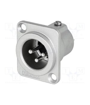 AC3MMDZ Connector: XLR; socket; male; AC; 15A; 133V; PIN: 3; IP40; straight cfSsqPGm5ehchZfWlEAGXzG6wgqXOgVq5MDpnBirGBg