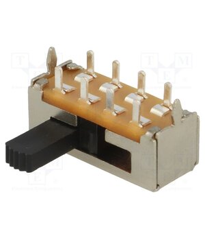SL13-213C Switch: slide; Pos: 3; DP3T; 1A/125VDC; ON-ON-ON; THT; -20÷60°C; 50mΩ diC794dZbjwzHgERC2BDr_c1qtvo-TdDdsZF1GzSs74