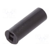 OSB502P-15 -AS Spacer sleeve; LED; ØLED: 5mm; L: 15mm; black; UL94V-2 B_U4b_1FLjC1rhRyOoHF5B2FO3-XpoJeaR52SIwXcsk