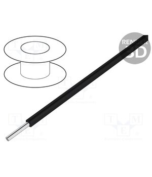 6715S BK005 Wire; EcoWire; 18AWG; wire; Cu; MPPE; black; 600V; 30.5m; 100ft KmCgLOHxLiGPypeQvwHhezaIJZZYUYD1hd2qZuX3Vpw