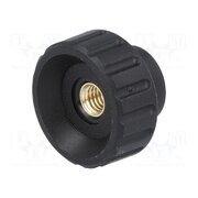 6631 Knob; Ø: 25mm; Int.thread: M6; 14mm; H: 19mm; polyamide yiaj1OmeVAlOKrDXzaYuaYrenfM0WGHLw-6XXltmCLw