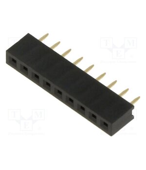 EA B200-9 Pin socket; PIN: 9; 1x9; 2.54mm I5CMLwmu_cgt9fdtZXT2HpdioWB8ufXadDqtvqJWWrM