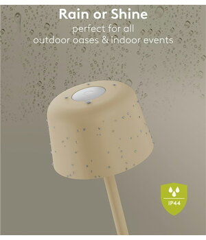 Bezvadu LED galda lampa, 2 W, 150 lm, 3000 K, 25 cm, smilškrāsā

 AASV20S+4.jpg