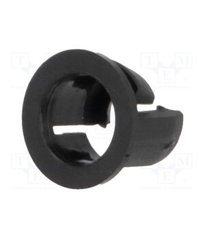 FIX-LED5-11 LED holder; 5mm; one-piece; black; UL94V-2; L: 6.3mm; polyamide AcWY3OF26NraswEn-gpsQstc6rAIzYp7D4oKiRNEIdU