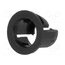 FIX-LED5-11 LED holder; 5mm; one-piece; black; UL94V-2; L: 6.3mm; polyamide AcWY3OF26NraswEn-gpsQstc6rAIzYp7D4oKiRNEIdU