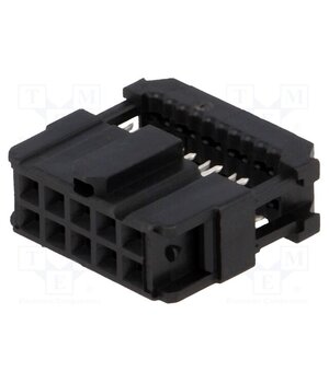 1658621-1 Connector: IDC; plug; female; PIN: 10; IDC; for ribbon cable; 2.54mm TRnE6vm_4bG8LRvjWpODBbp97VteHgUPNp7dnIGUpeY