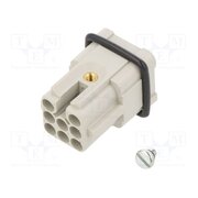 C14610A0075002 Connector: HDC; contact insert; male; 16A; 250V; PIN: 8; 7+PE OIujYzJCQBVISUCSrSlwOD73ceF7vkecCigBpBlYejw