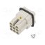 C14610A0075002 Connector: HDC; contact insert; male; 16A; 250V; PIN: 8; 7+PE OIujYzJCQBVISUCSrSlwOD73ceF7vkecCigBpBlYejw