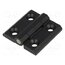 3.511.12 Hinge; Width: 60mm; zinc and aluminium alloy; black; H: 60mm WR8Kpdz6PsXYdYff-NmI0d-FbLppWyIl2ZdPHda7sxI