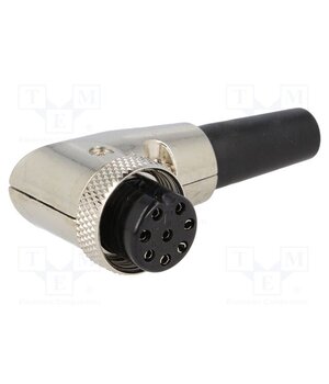 MIC368 Connector: microphone; plug; female; PIN: 8; with strain relief f5y4gyFc1i4sUz5peFs4uG9B5XAnVK38m8mtalYHA_M