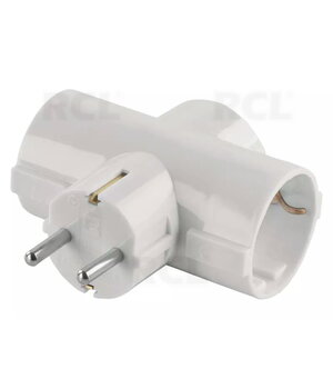 EL. ADAPTERIS 230VAC, 3xEURO+VDE

 CPA303A.jpg