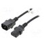 68602 Cable; 3x0.75mm2; IEC C13 female,IEC C14 male; PVC; 1.5m; black IEPQC-ekAdj7el5bJ4V59XPbJJRk9T-u1F_4p4emilw
