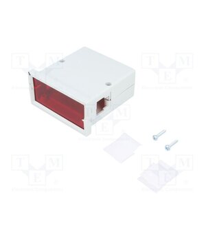 KM-61-PF/GY Enclosure: panel; X: 72mm; Y: 72mm; Z: 36mm; ABS; grey; screwed 6mc2S1Ypqm5V4QCTLKx7ShgrspzPVOvK6a_3QgW8rTM