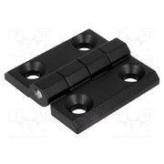 3.ZN60.001-04 Hinge; Width: 40mm; zinc and aluminium alloy; black; H: 40mm 2aUDEkPI7kureB2xUKvvFg1hIu29c51IpNSWUqs-eT4