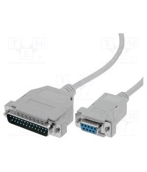 CABLE-120 Cable; D-Sub 25pin plug,D-Sub 9pin socket; Len: 1.8m; snapped-in QDZwipR4DR6h40OQecqWMFPq8kqhJVk2tUdpgS7hEqQ