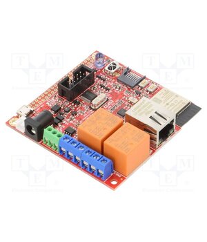 ESP32-EVB-IND Dev.kit: WiFi; Bluetooth: BLE; prototype board; No.of butt: 2; 5VDC 99eUMdZOs950L7dkV1IPokXlnmm4n-GguhYvRrvRgT8