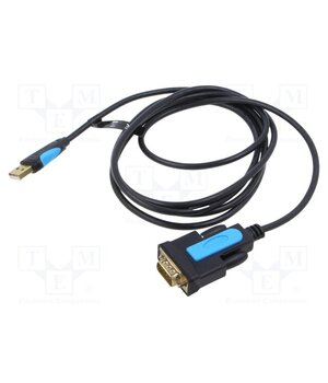 VAS-C02-B200 USB to RS232 converter; D-Sub 9pin plug,USB A plug; PVC; 2m G0jjYOUHgYqZU02U9VvAQCLY2g9nQnO5HEHRvKSo5sc