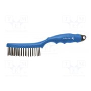 HT3B622 Brush; wire; stainless steel; plastic; 250mm; Number of rows: 4 vQwvytC2MYJvgnKnlY_qiZJtAAZiUmR8UCtzd6pnnc4
